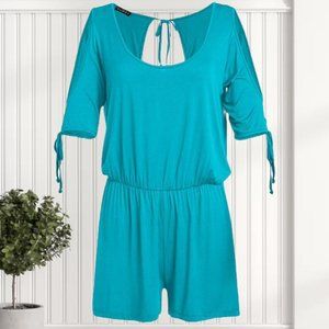 VENUS Women's Teal Jumpsuit